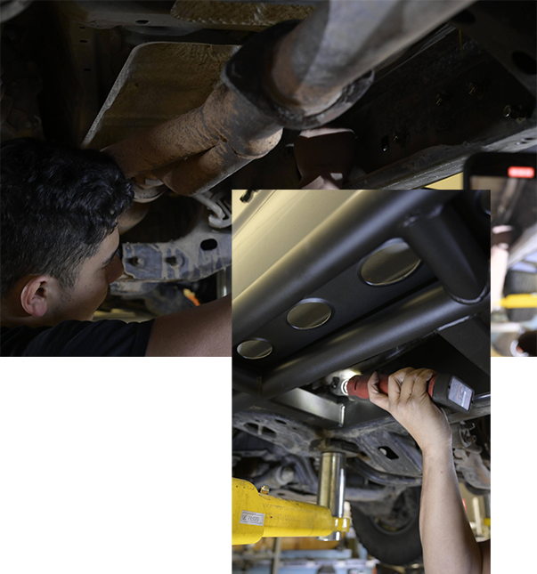 install your parts