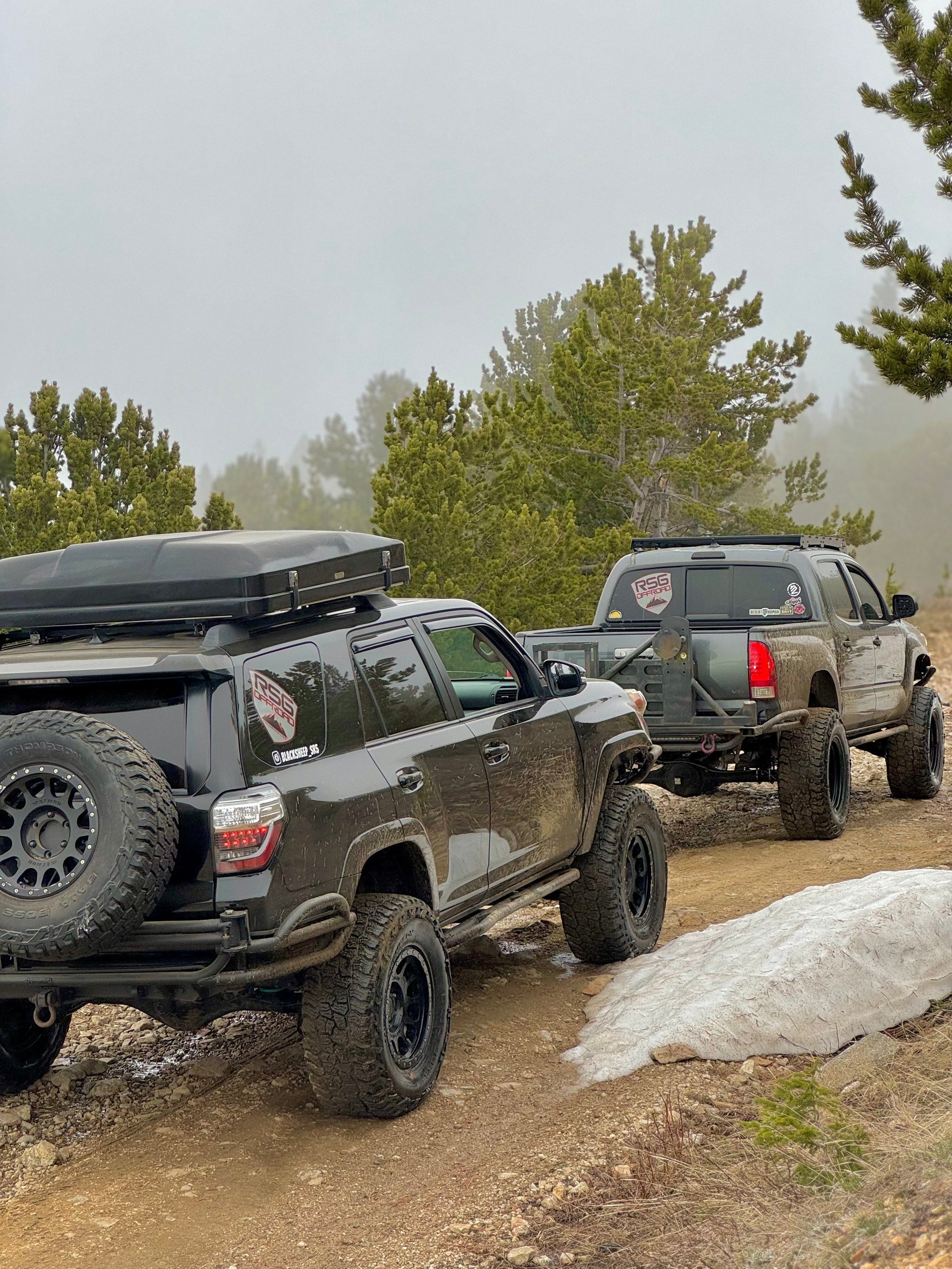 2010-2024 Toyota 4Runner Flat Sliders With Grip Top Plate