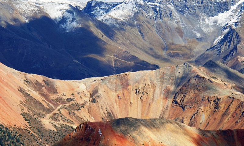 Ariel shot of Black Bear Pass - Tackling Colorado's Iconic Black Bear Pass