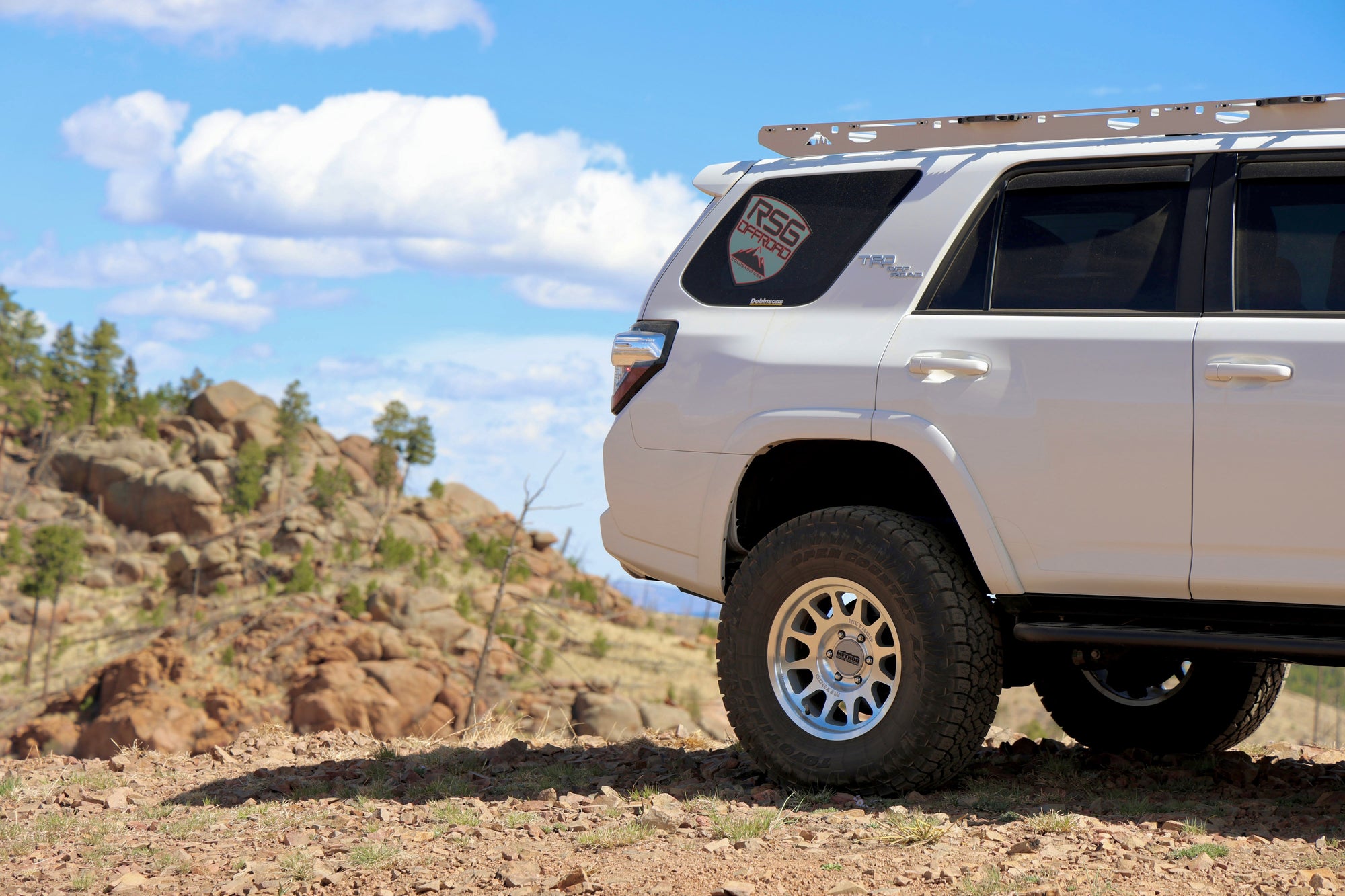 RSG Off-Road built rig with rock sliders
