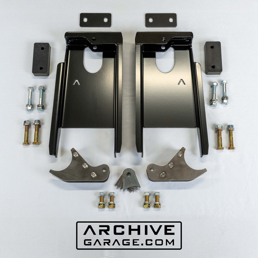 2005-2023 Tacoma Rear Shock Relocation Towers 2.5 x 12