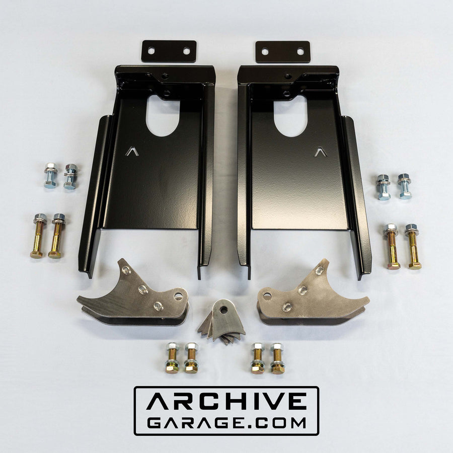 2005-2023 Tacoma Rear Shock Relocation Towers 2.5 x 12
