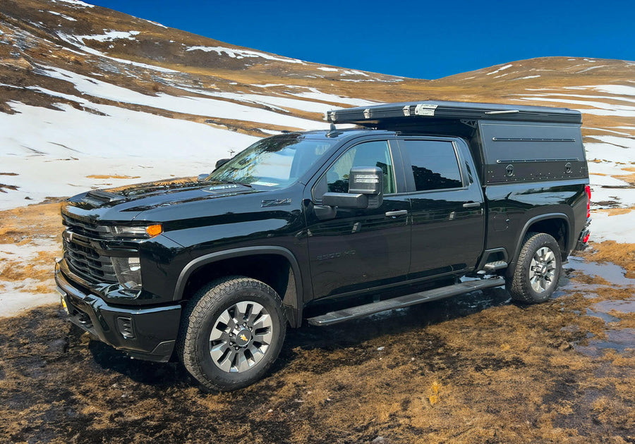 Dirtbox Canopy Camper – Modular Truck Camper Shell / Topper for Mid-Size & Full-Size Trucks (Tacoma, Tundra, F-150, Ram, Silverado)
