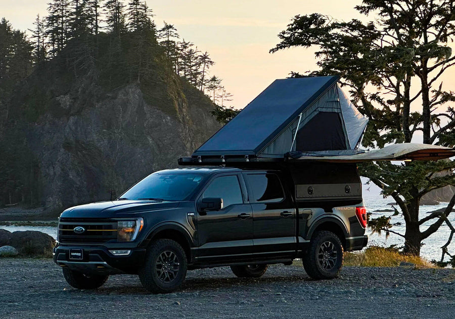 Dirtbox Canopy Camper – Modular Truck Camper Shell / Topper for Mid-Size & Full-Size Trucks (Tacoma, Tundra, F-150, Ram, Silverado)