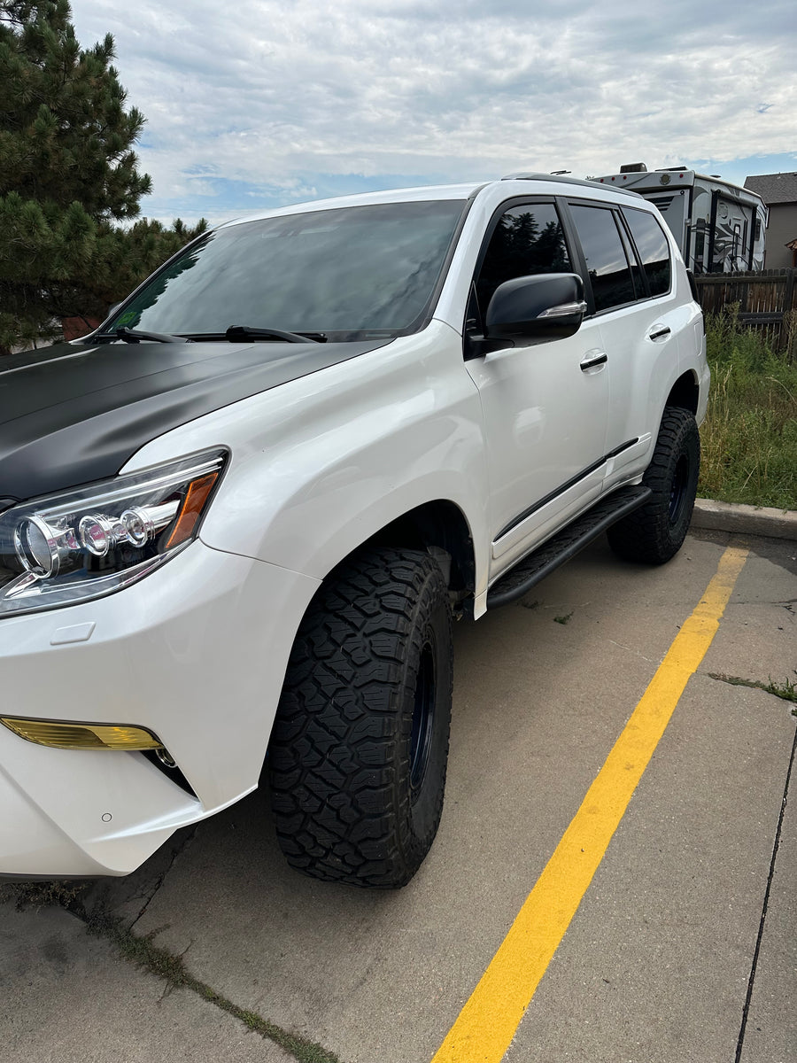 2010-2023 Lexus GX460 Angled Sliders With Top Plate