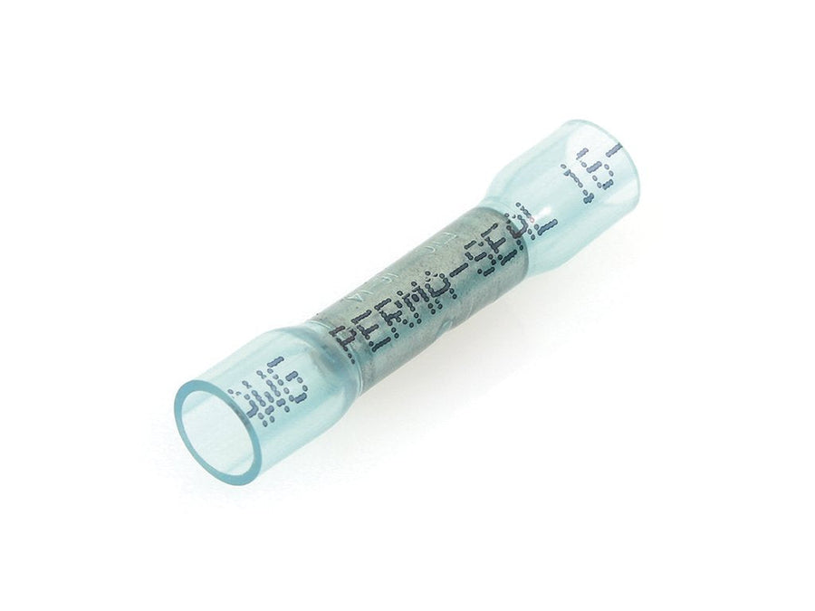 Molex 19164-0044 Perma-Seal Butt Connector, 16-14 AWG, Heat Shrink Insulated
