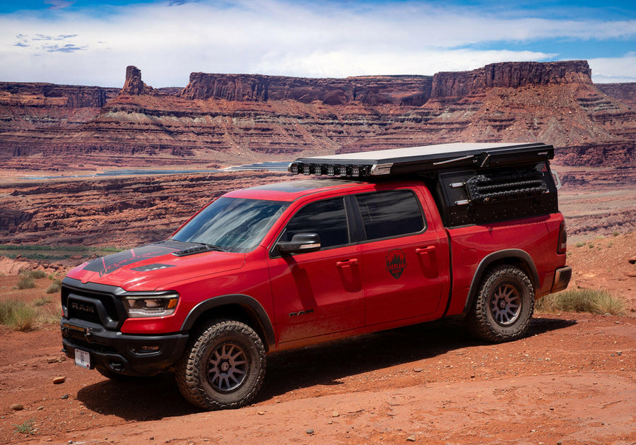 Dirtbox Canopy Camper – Modular Truck Camper Shell / Topper for Mid-Size & Full-Size Trucks (Tacoma, Tundra, F-150, Ram, Silverado)