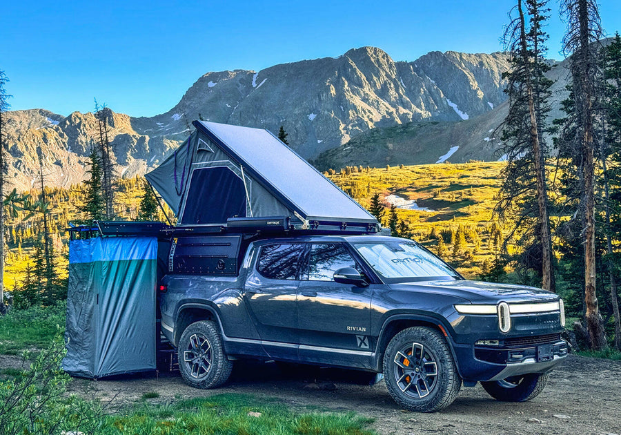 Dirtbox Canopy Camper – Modular Truck Camper Shell / Topper for Mid-Size & Full-Size Trucks (Tacoma, Tundra, F-150, Ram, Silverado)