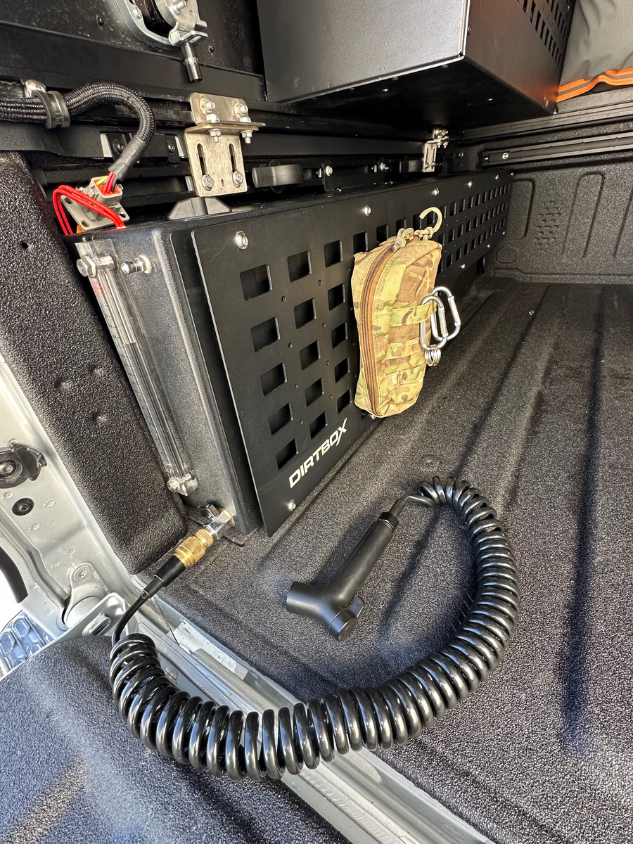15-Gallon In-Bed Truck Water Tank – Rugged, Leak-Proof, and Built for Extreme Off-Roading