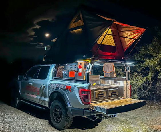 Dirtbox Canopy Camper – Modular Truck Camper Shell / Topper for Mid-Size & Full-Size Trucks (Tacoma, Tundra, F-150, Ram, Silverado)