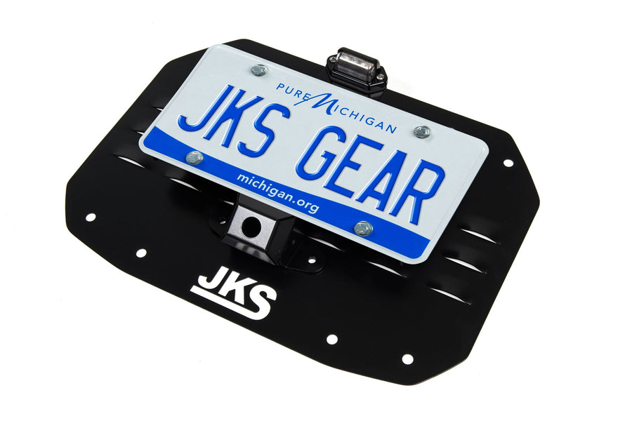 Tailgate Vent Cover with License Plate and Camera Mount | Wrangler JL