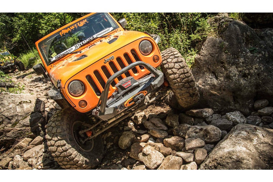 Inferno Front Winch Bumper with Flat Top Stinger | Jeep Wrangler JK/JL